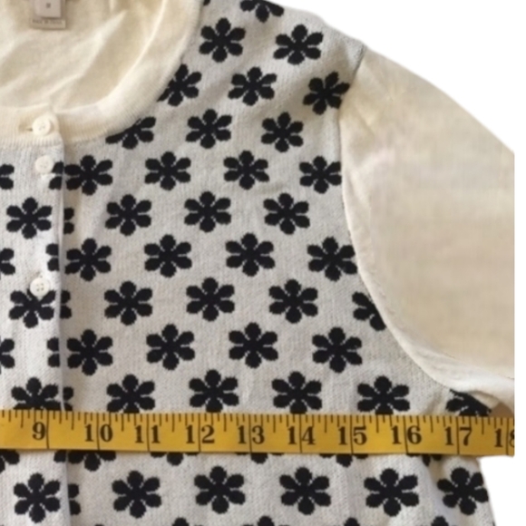 J.Crew The Caryn Cardigan in Daisy Pattern - Picture 11 of 14